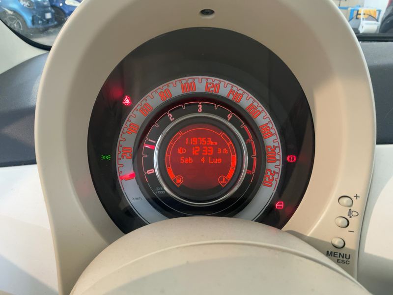 Fiat 500 1.3 M-Jet Lounge 2011 – снимка 18