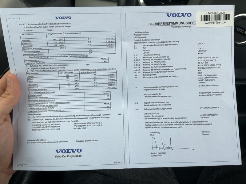 Volvo XC90 2.0 B5 Diesel Mild-Hybrid Momentum Pro AWD 2019 – снимка 21