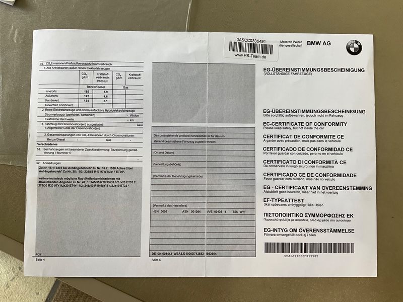 BMW 5er 520d 2014 – снимка 22