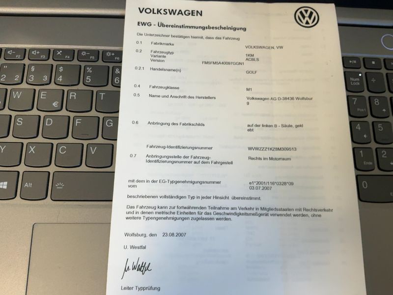 Volkswagen Golf V 1.9 TDI Comfortline 2007 – снимка 16