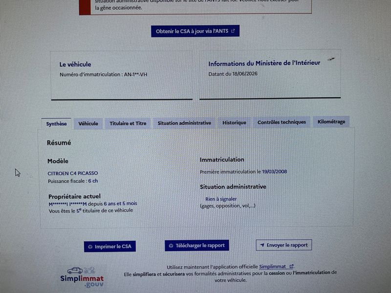 Citroen C4 Picasso 1.6 HDi Exclusive 2008 – снимка 6