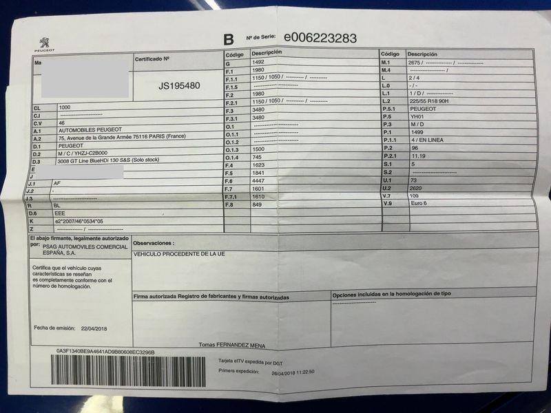Peugeot 3008 1.5 Blue-HDi GT Line 2018 – снимка 21
