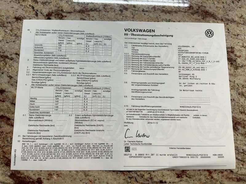 Volkswagen Golf VII 1.5 TSI ACT Highline BlueMotion Tech 2019 – снимка 21