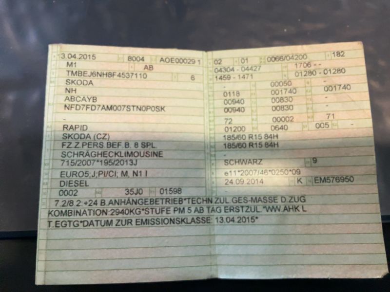 Skoda Rapid Spaceback 1.6 TDI Ambition 2015 – снимка 21