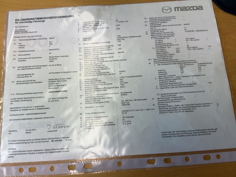 Mazda MX-5 1.8 Kenko 2013 – снимка 21