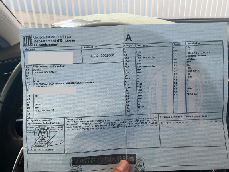 Audi A7 Sportback 50 TFSIe quattro Black line 2021 – снимка 21