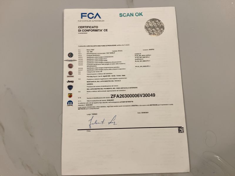 Fiat Doblo 1.3 M-Jet Easy Kasten 2021 – снимка 21