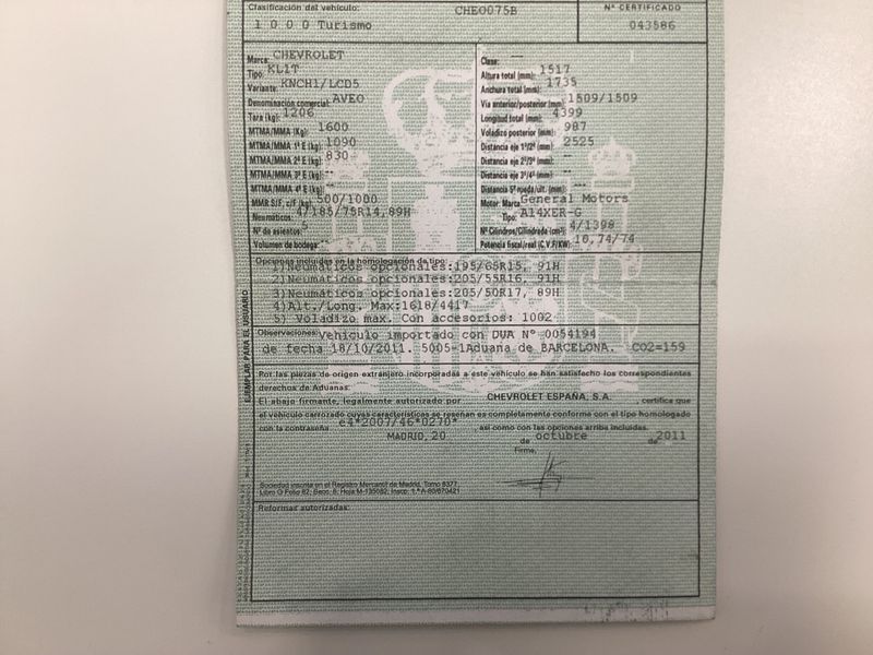Chevrolet Aveo 1.4 LT 2011 – снимка 6