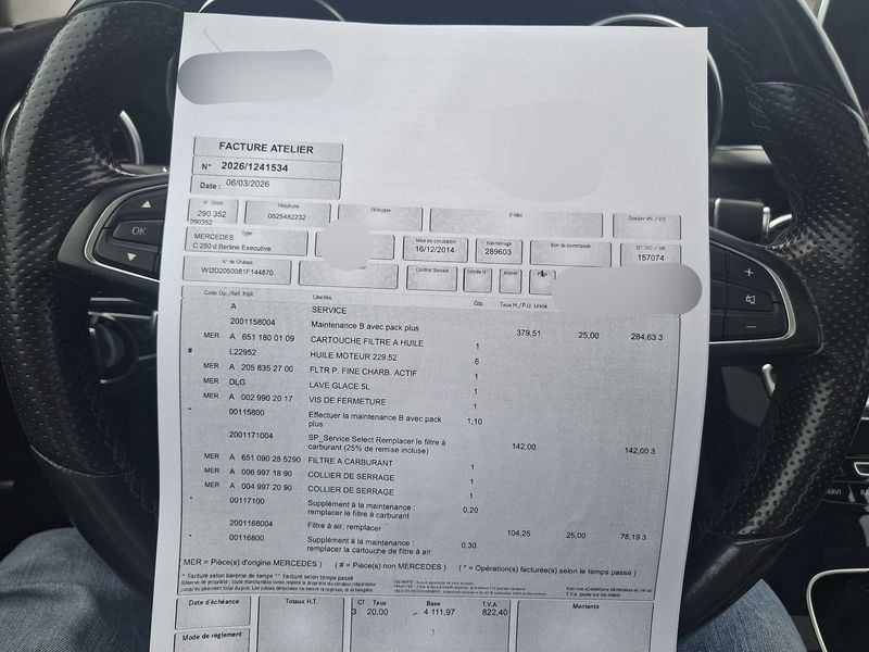 Mercedes-Benz C-Klasse C 250 d BlueTEC Fascination 2014 – снимка 21