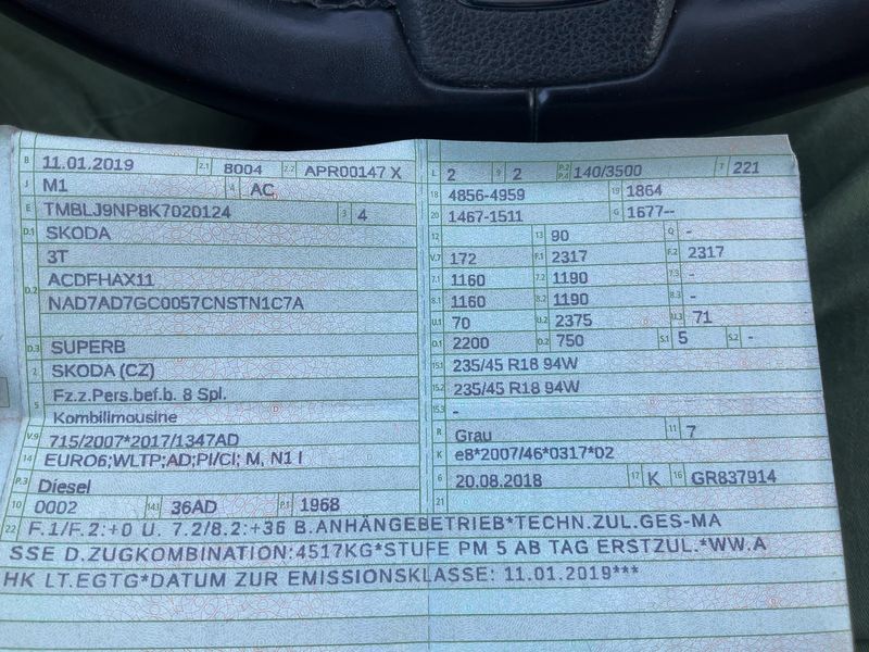 Skoda Superb 2.0 TDI Laurin & Klement 4x4 2019 – снимка 21
