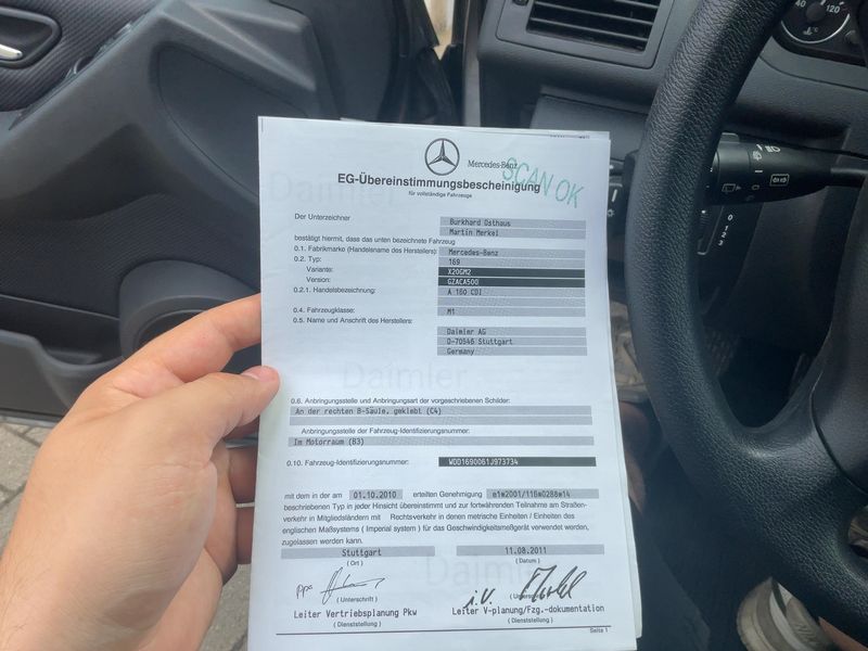 Mercedes-Benz A-Klasse A 160 CDI Classic 2011 – снимка 21