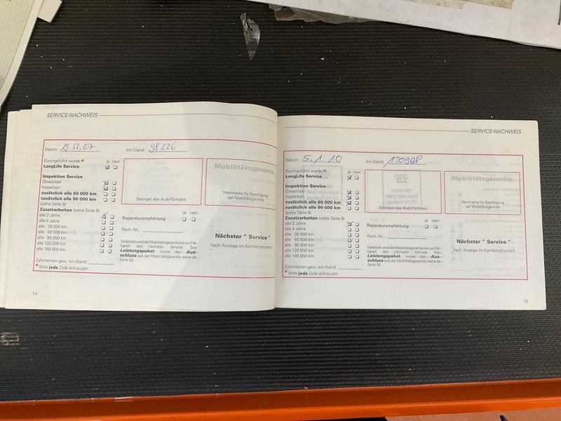 Audi A4 1.9 TDI 2002 – снимка на щета