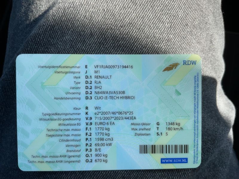 Renault Clio 1.6 Hybrid E-Tech Techno 2024 – снимка 20