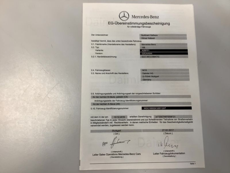 Mercedes-Benz GLE-Klasse GLE 350 d 4Matic AMG Line 2017 – снимка 22