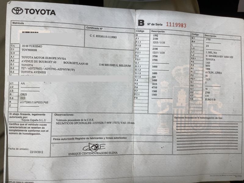 Toyota Avensis 2.0 D-4D Advance 2012 – снимка 21