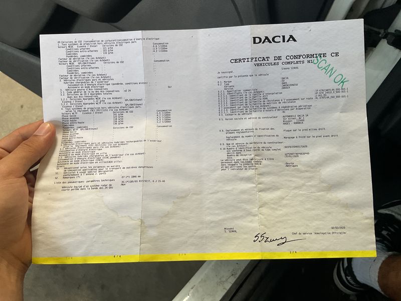 Dacia Dokker 1.5 dCi Diesel Ambiance 2020 – снимка 21