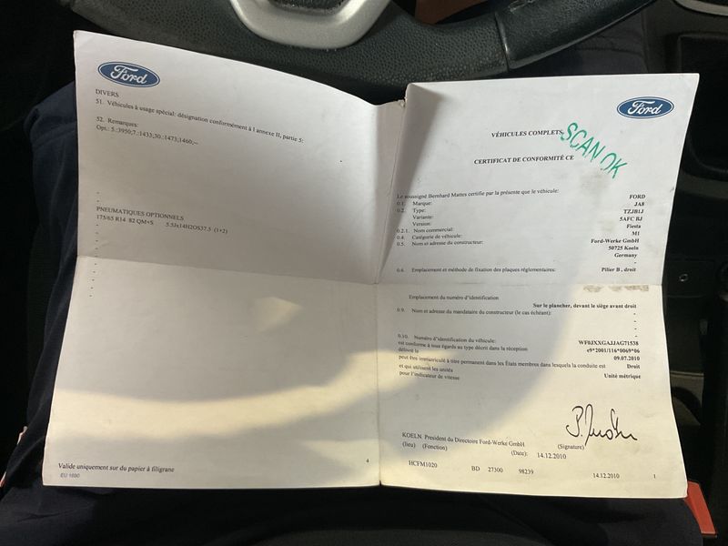Ford Fiesta 1.6 TDCi ECOnetic 2011 – снимка 6