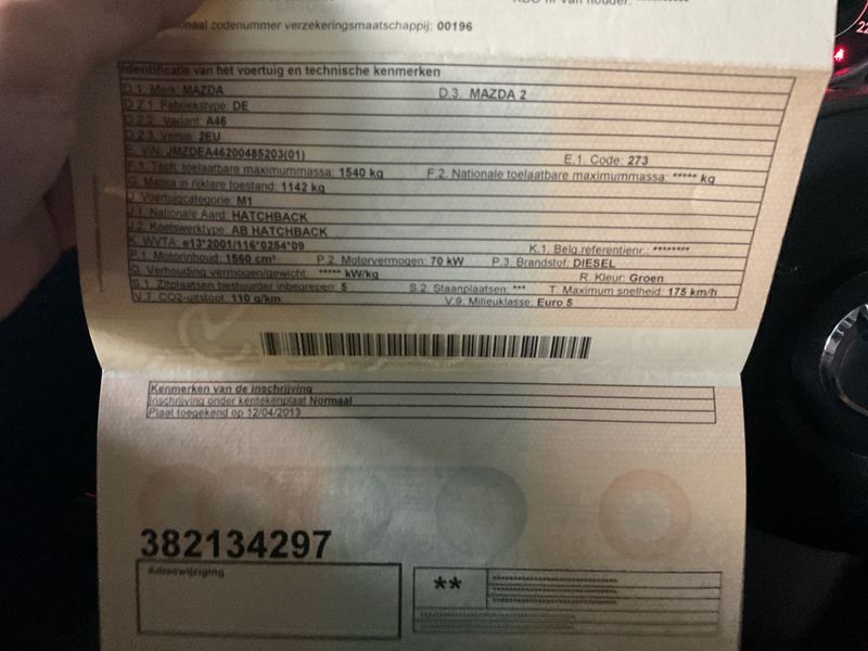 Mazda 2 1.6 CD Diesel CE Plus 2013 – снимка 5