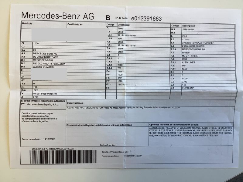 Mercedes-Benz GLC-Klasse GLC 220 d Mild-Hybrid 4Matic AMG Line 2023 – снимка 21