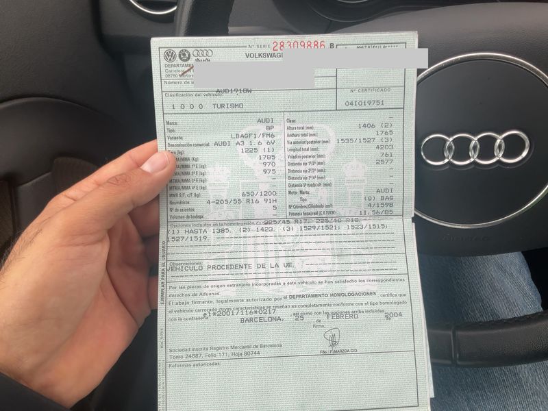 Audi A3 1.6 FSI Attraction 2004 – снимка 21