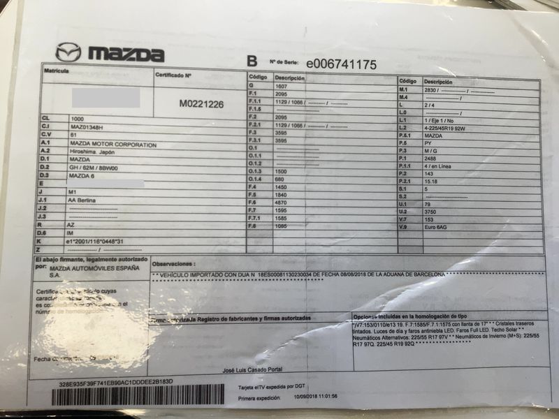 Mazda 6 2.5 Exclusive 2018 – снимка 21
