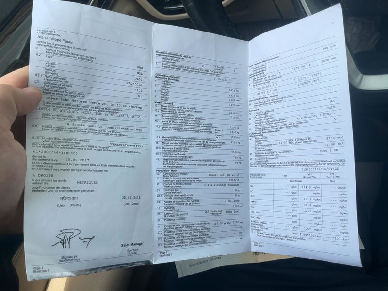 BMW 5er 530i 2018 – снимка 21