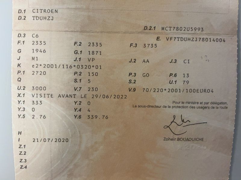 Citroen C6 2.7 V6 HDi BiTurbo Lignage 2007 – снимка 20
