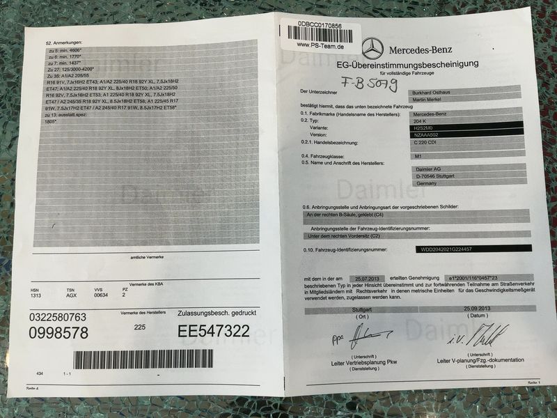 Mercedes-Benz C-Klasse C 220 CDI T BlueEfficiency Avantgarde 2013 – снимка 21