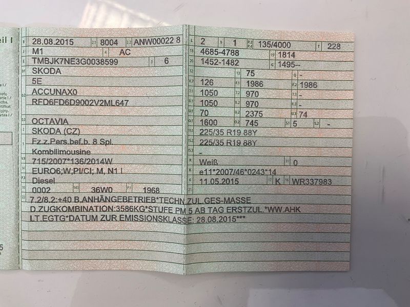 Skoda Octavia 2.0 TDI RS 2015 – снимка 21