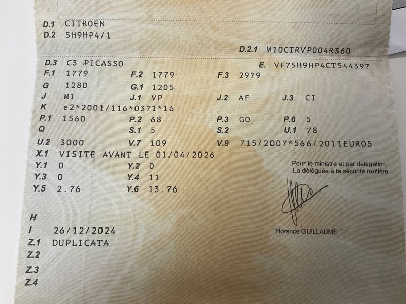 Citroen C3 Picasso 1.6 HDi Confort 2012 – снимка 5