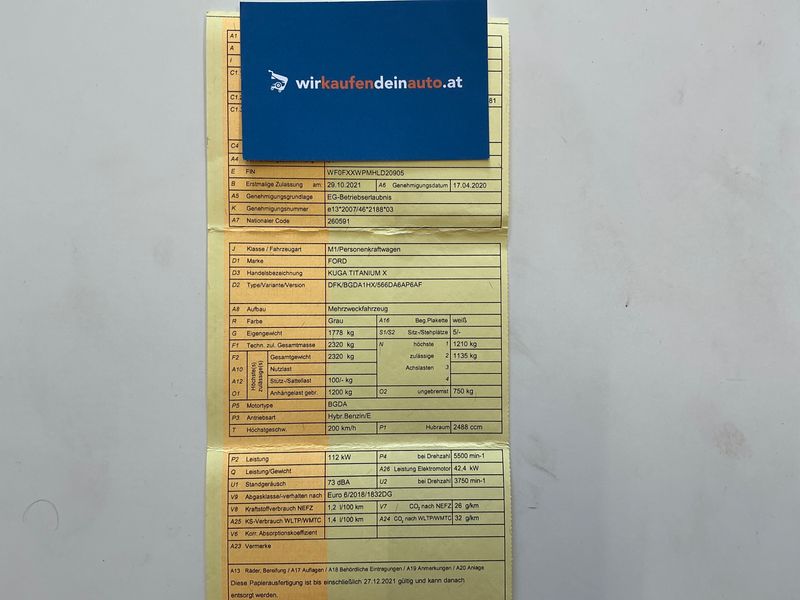 Ford Kuga 2.5 Plug-in Hybrid Titanium X 2021 – снимка 21