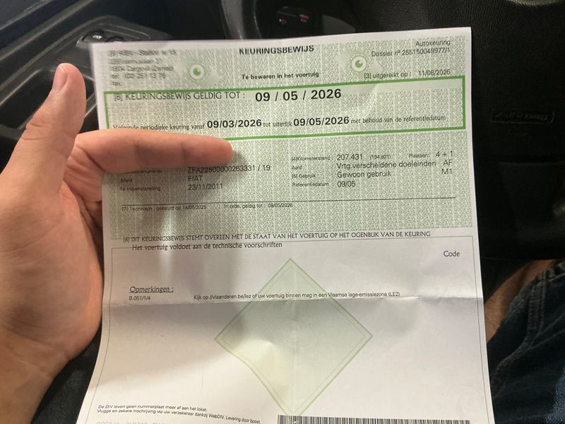 Fiat Qubo 1.4 Dynamic 2011 – снимка на щета