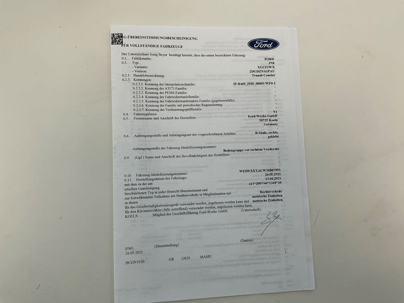 Ford Transit 1.5 TDCi Trend 2021 – снимка 21