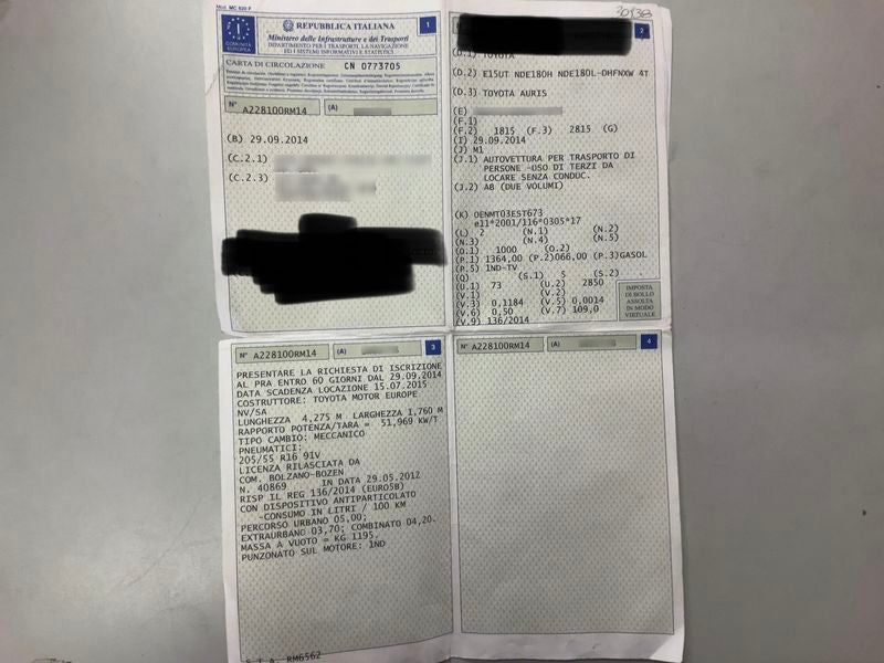 Toyota Auris 1.4 Turbodiesel Active 2014 – снимка 20