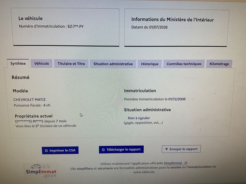 Chevrolet Matiz 0.8 S 2008 – снимка 6