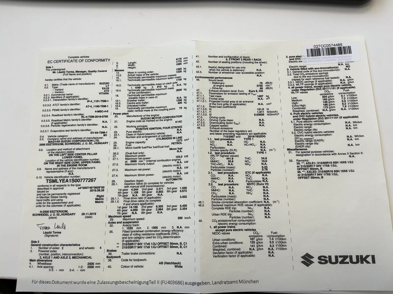 Suzuki Vitara 1.4 BoosterJet Comfort + 4x4 2020 – снимка 21