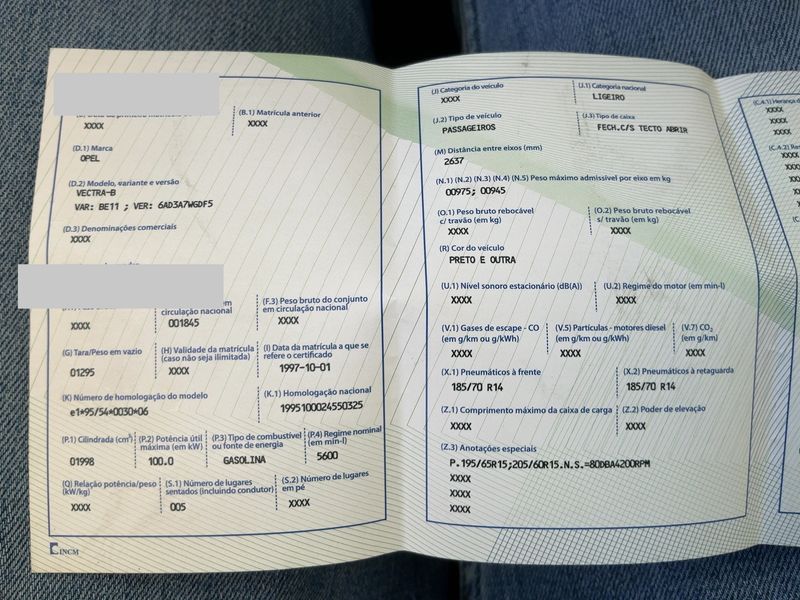 Opel Vectra 2.0 Basis 1997 – снимка 20