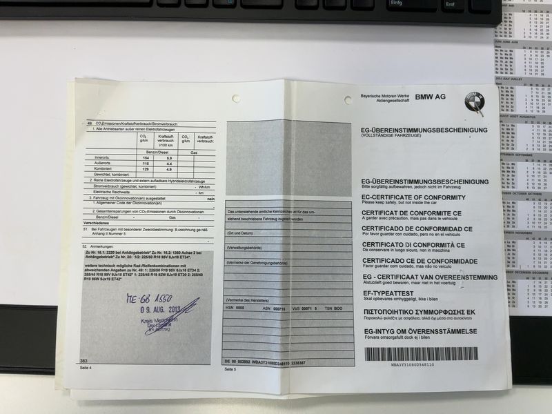 BMW 3er 320d GT 2013 – снимка 16