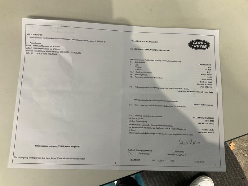 Land Rover Range Rover 4.4 TD V8 Westminster 2012 – снимка 21