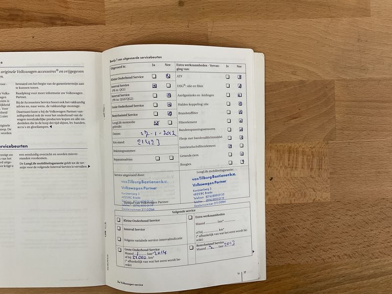 Volkswagen Golf VI 1.4 TSI Highline 2009 – снимка на щета