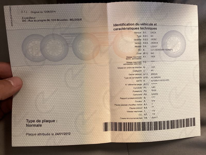 Dacia Lodgy 1.5 dCi Diesel Laureate 2012 – снимка 5