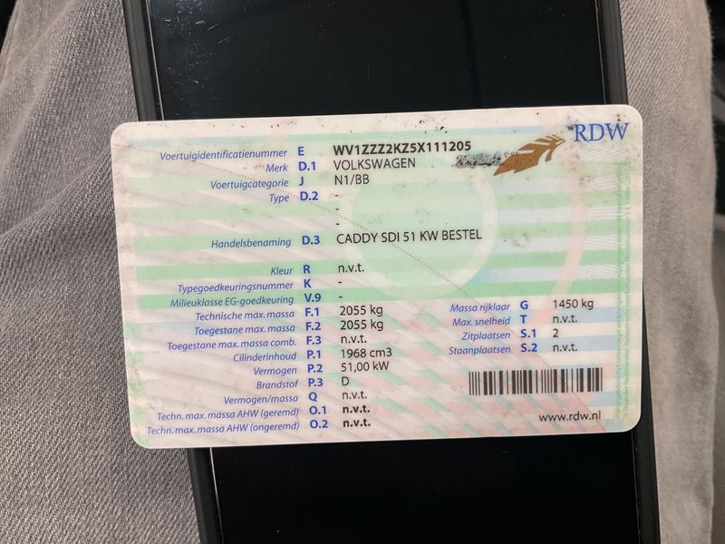 Volkswagen Caddy 2.0 SDI Kasten 2005 – снимка 5
