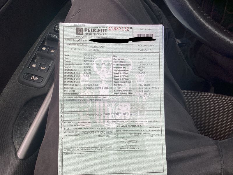 Peugeot 308 1.6 HDi Sport 2009 – снимка 6