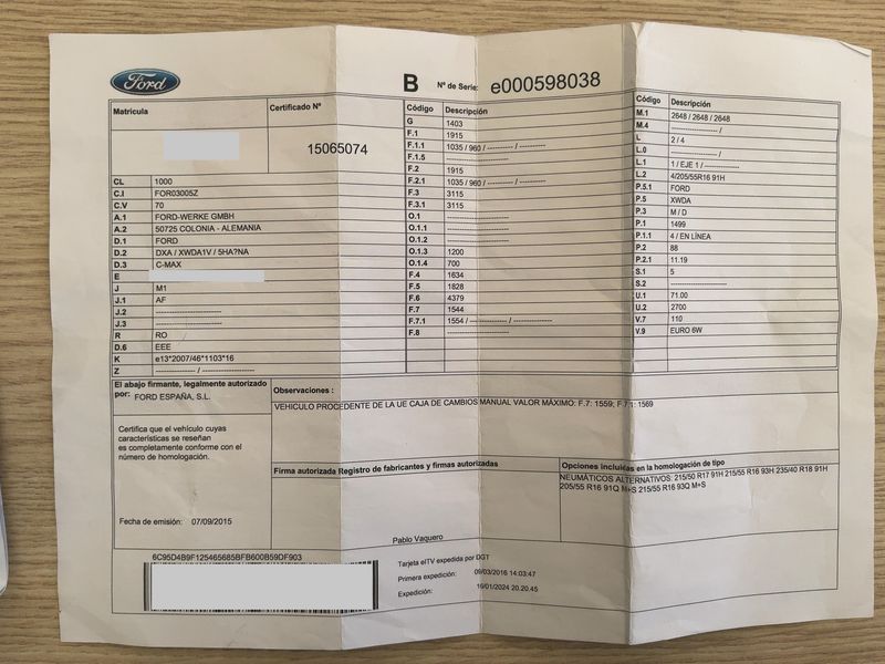 Ford C-Max 1.5 TDCi Trend Plus 2016 – снимка 21