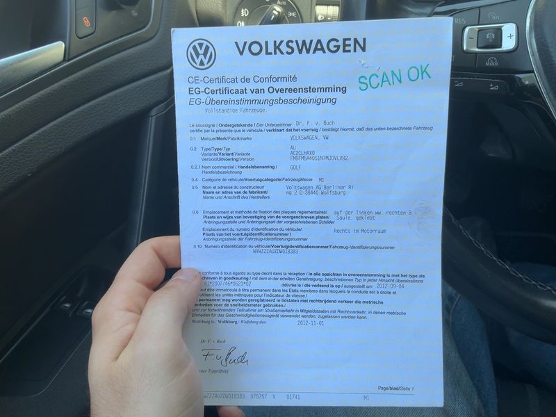 Volkswagen Golf VII 1.6 TDI Trendline BlueMotion Tech 2013 – снимка 16