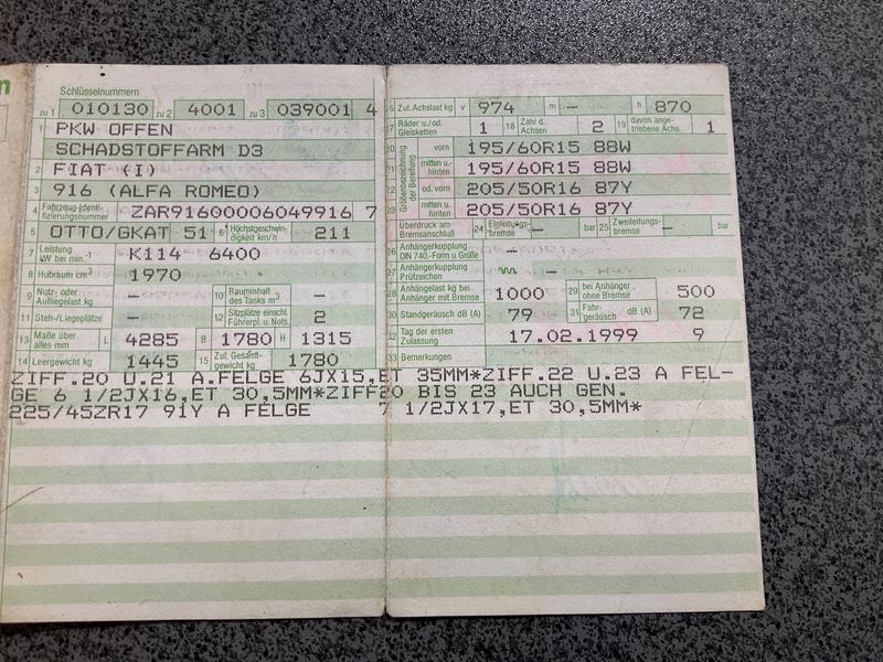 Alfa Romeo Alfa Spider 2.0 T.Spark L 1999 – снимка 20