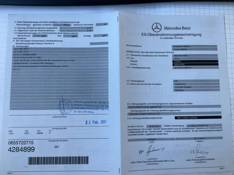 Mercedes-Benz GLA-Klasse GLA 220 d 4Matic AMG Line 2017 – снимка 22