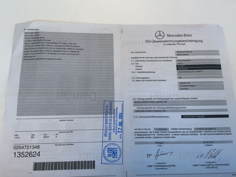 Mercedes-Benz GLK-Klasse GLK 220 CDI 4Matic BlueTec 2013 – снимка 22