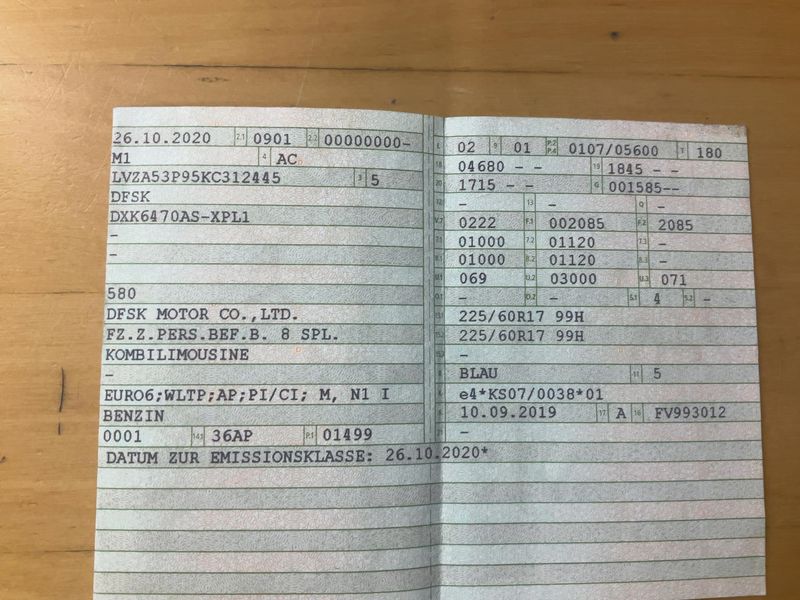 DFSK Glory 580 1.5 Turbo 2020 – снимка 20