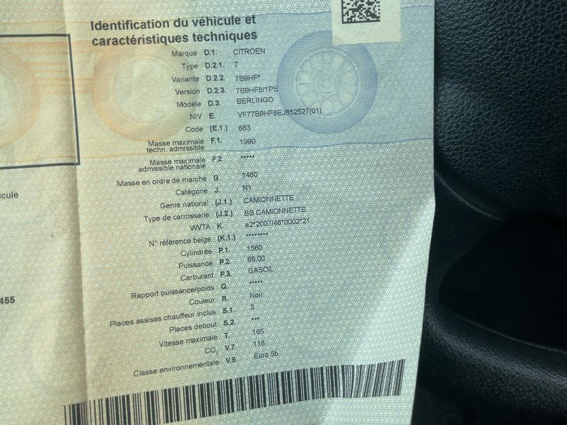 Citroen Berlingo 1.6 e-HDi Niveau B L1 2015 – снимка 20